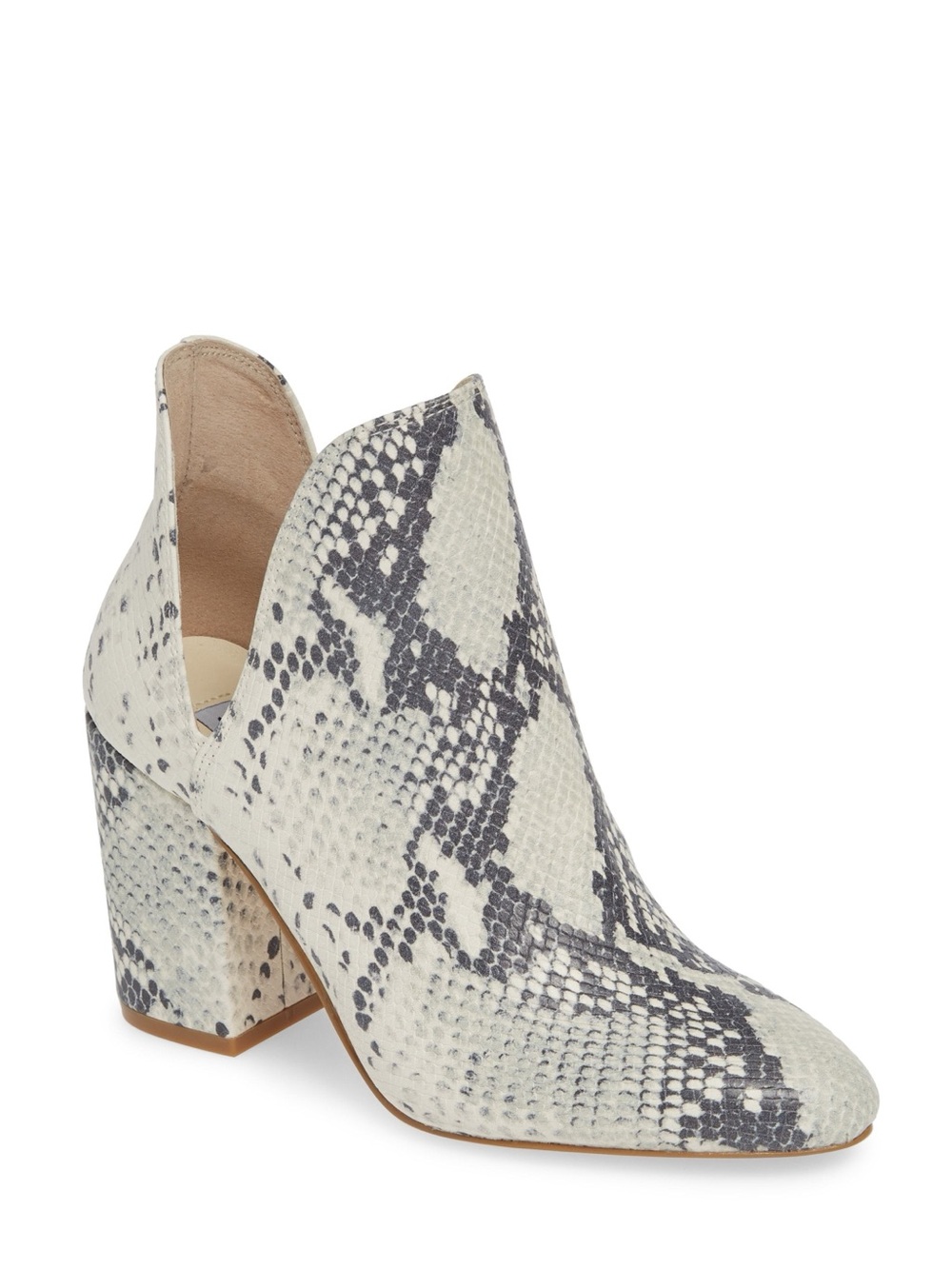Steve Madden Rookie Snakeskin Booties